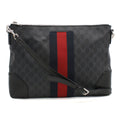 Gucci Black Pvc Leather Shoulder Bag (Pre-Owned)
