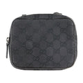 Gucci Gg Canvas Black Gg Canvas Handbag Pochette Shopping Bag Shoulder Bag Tote Bag (Pre-Owned)