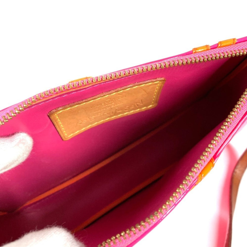 Louis Vuitton Pink Monogram Vernis Handbag Pouch Shoulder Bag
