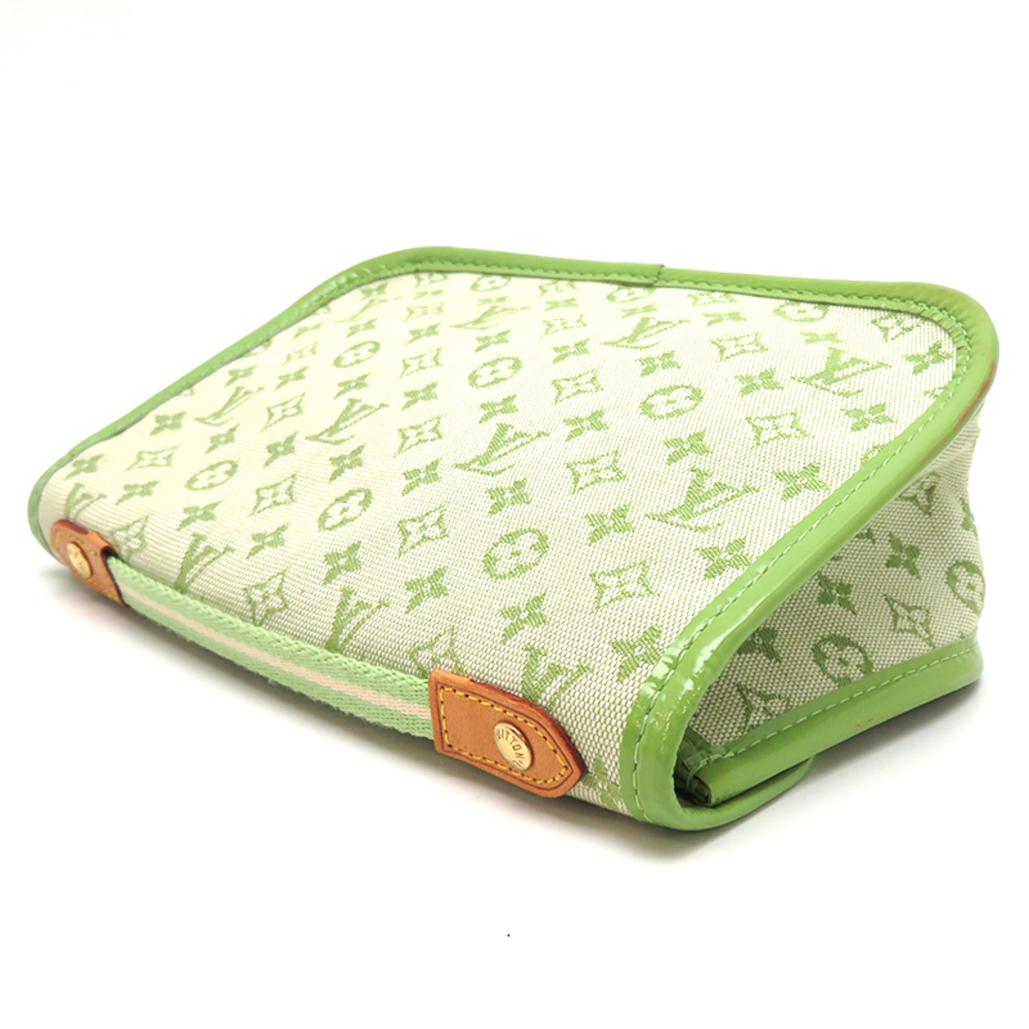 Louis Vuitton Green Monogram Pouch