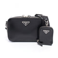 Prada Black Leather Shoulder Bag