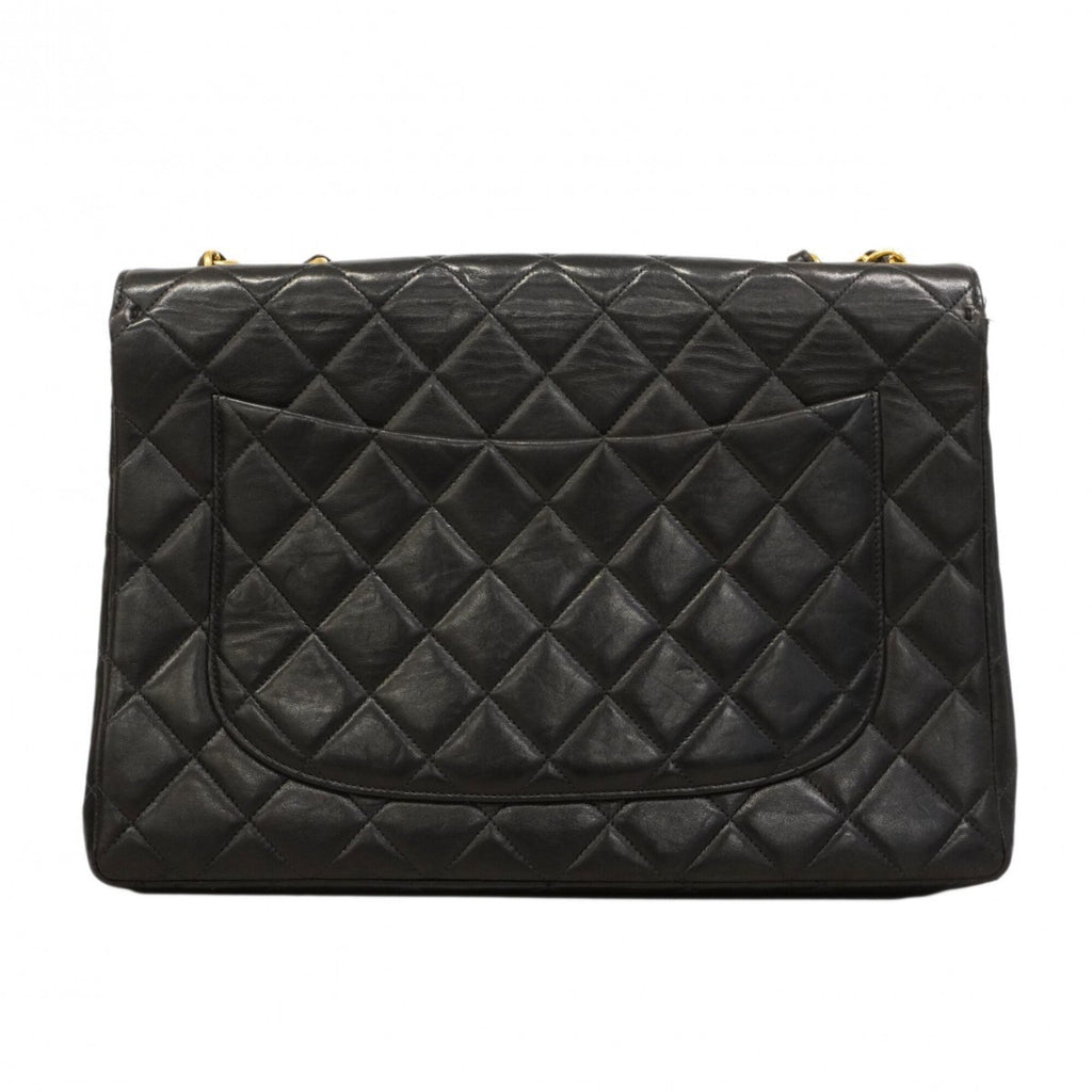 Chanel Black Leather Shoulder Bag