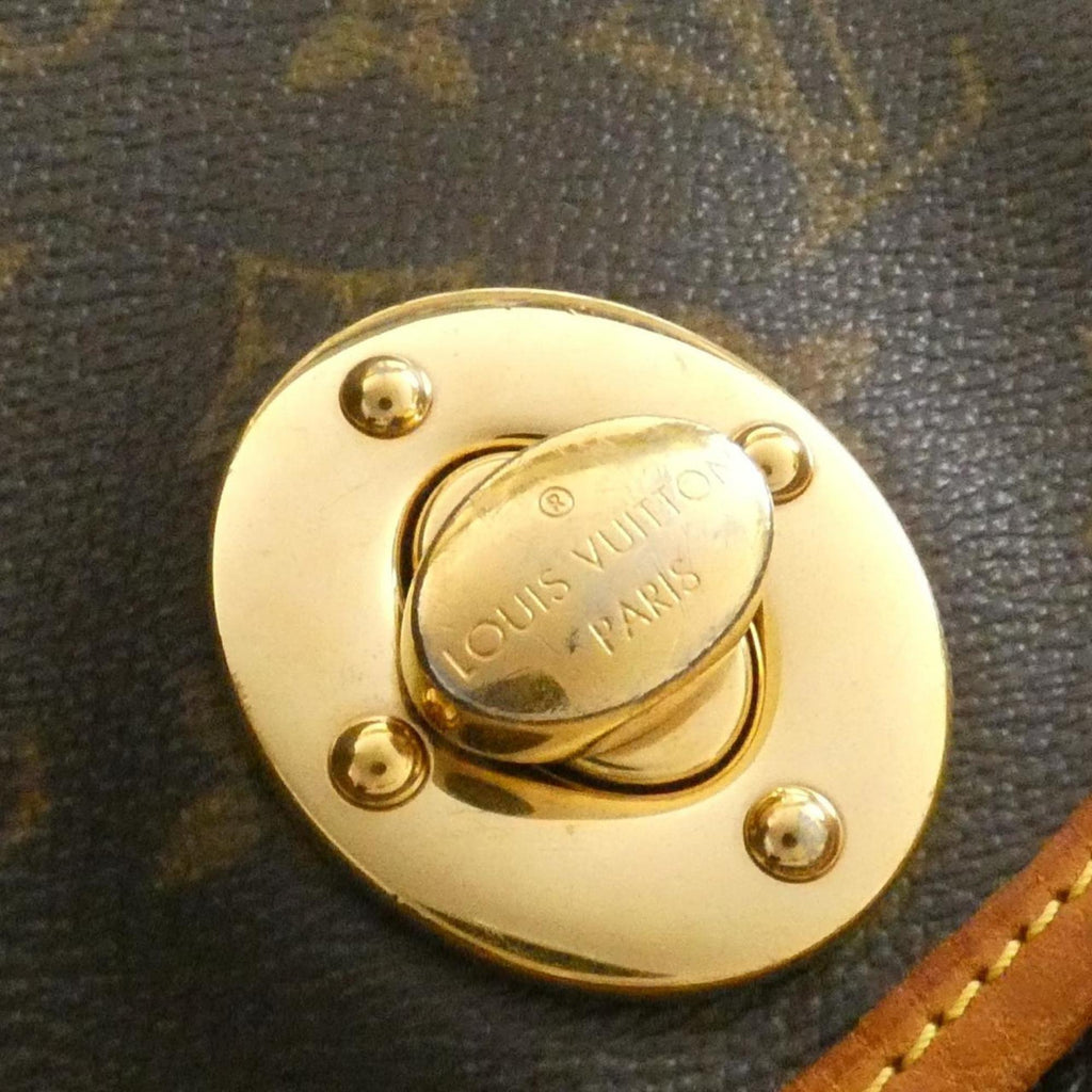 Louis Vuitton Marron Coated Canvas Shoulder Bag
