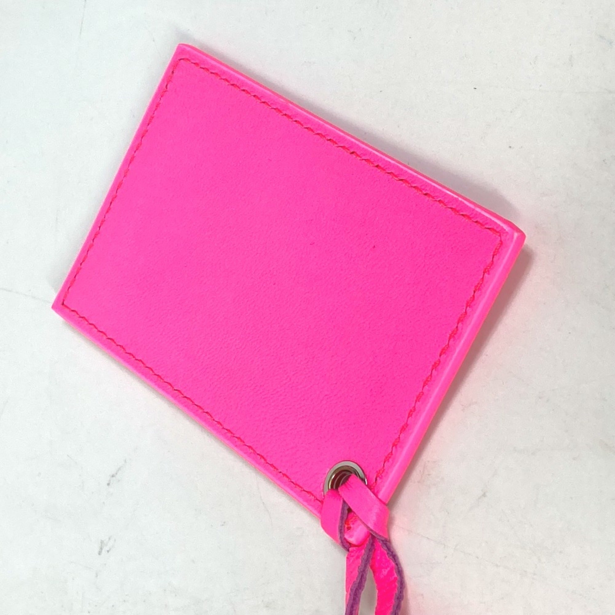 Balenciaga Pink Leather Clutch
