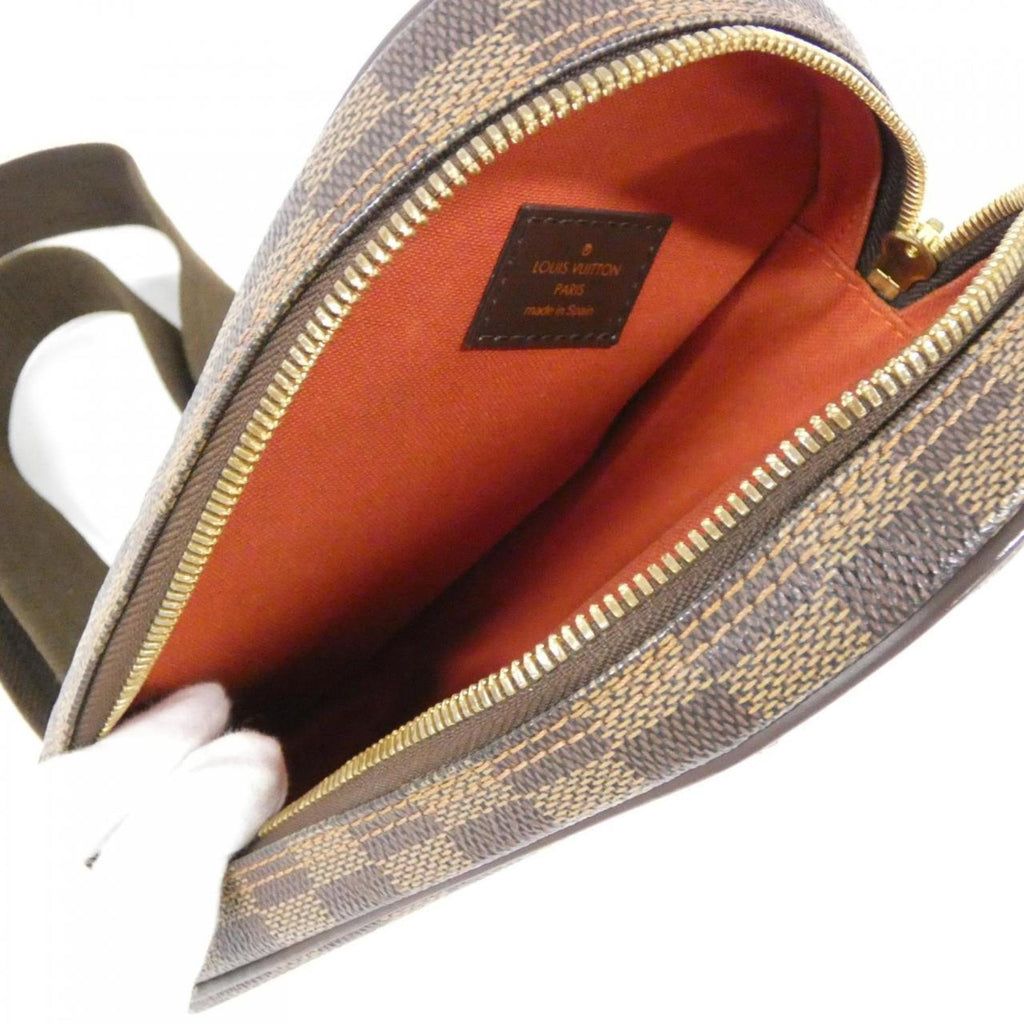 Louis Vuitton Brown Coated Canvas Pochette Shoulder Bag