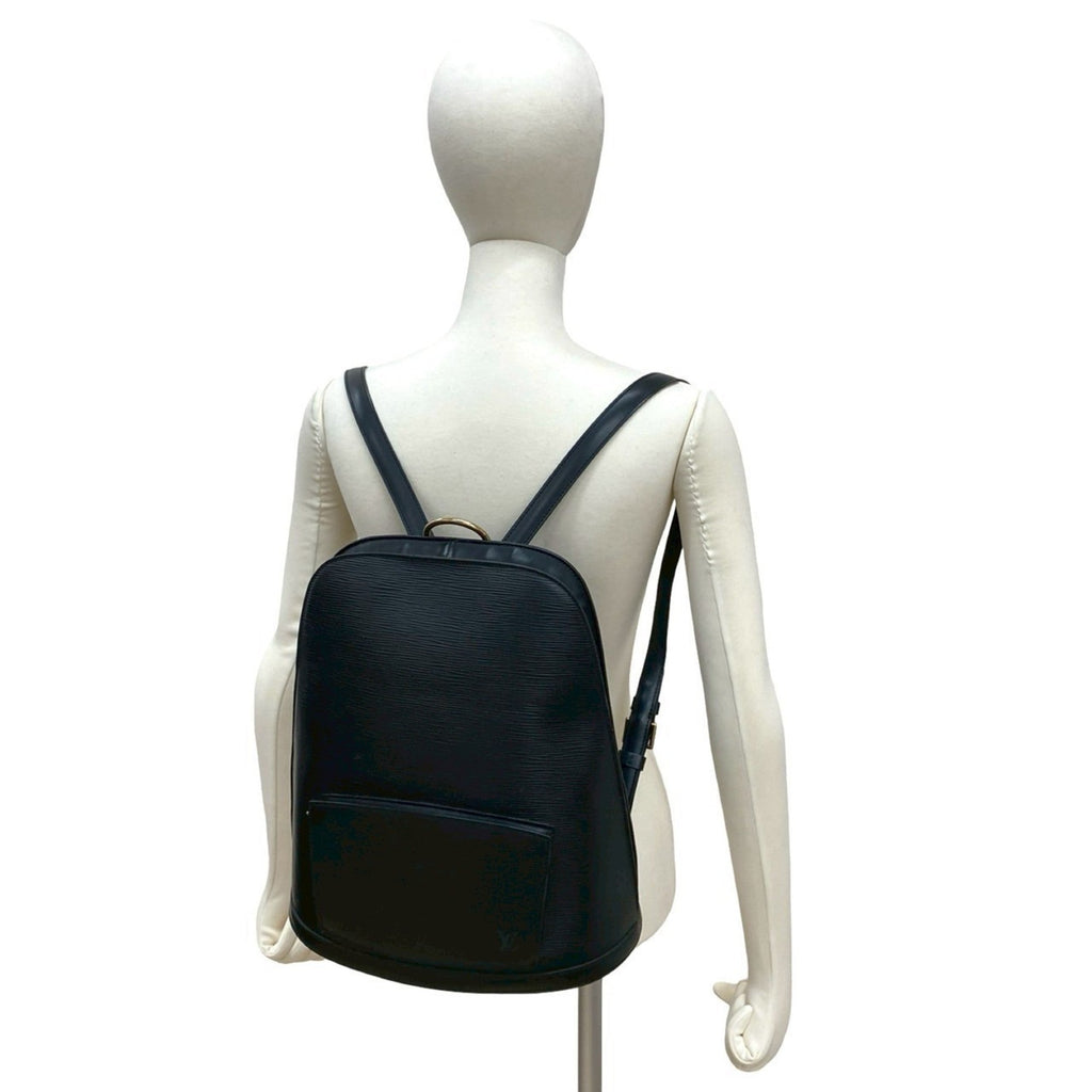 Louis Vuitton Black Epi Leather Backpack