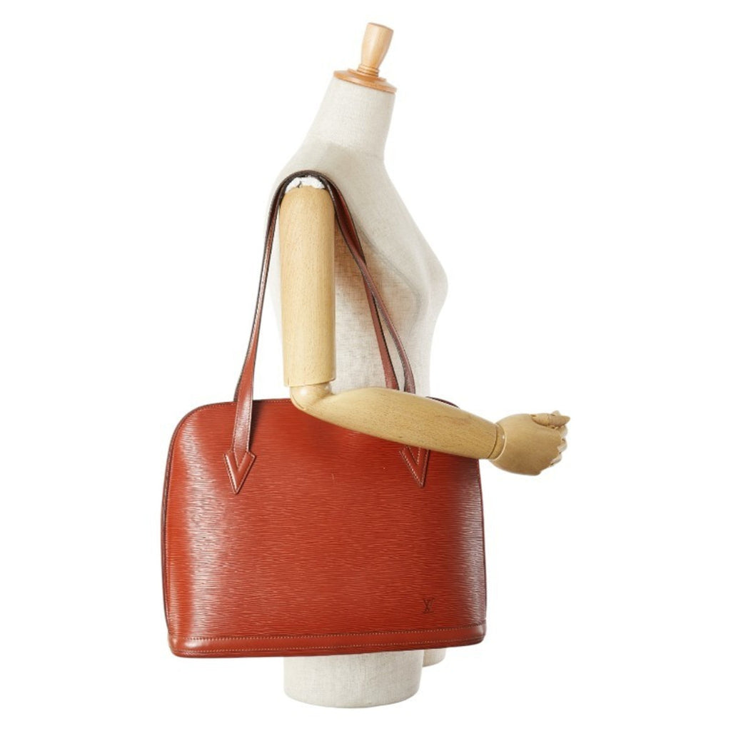 Louis Vuitton Kenyan Brown Leather Shoulder Bag Tote Bag