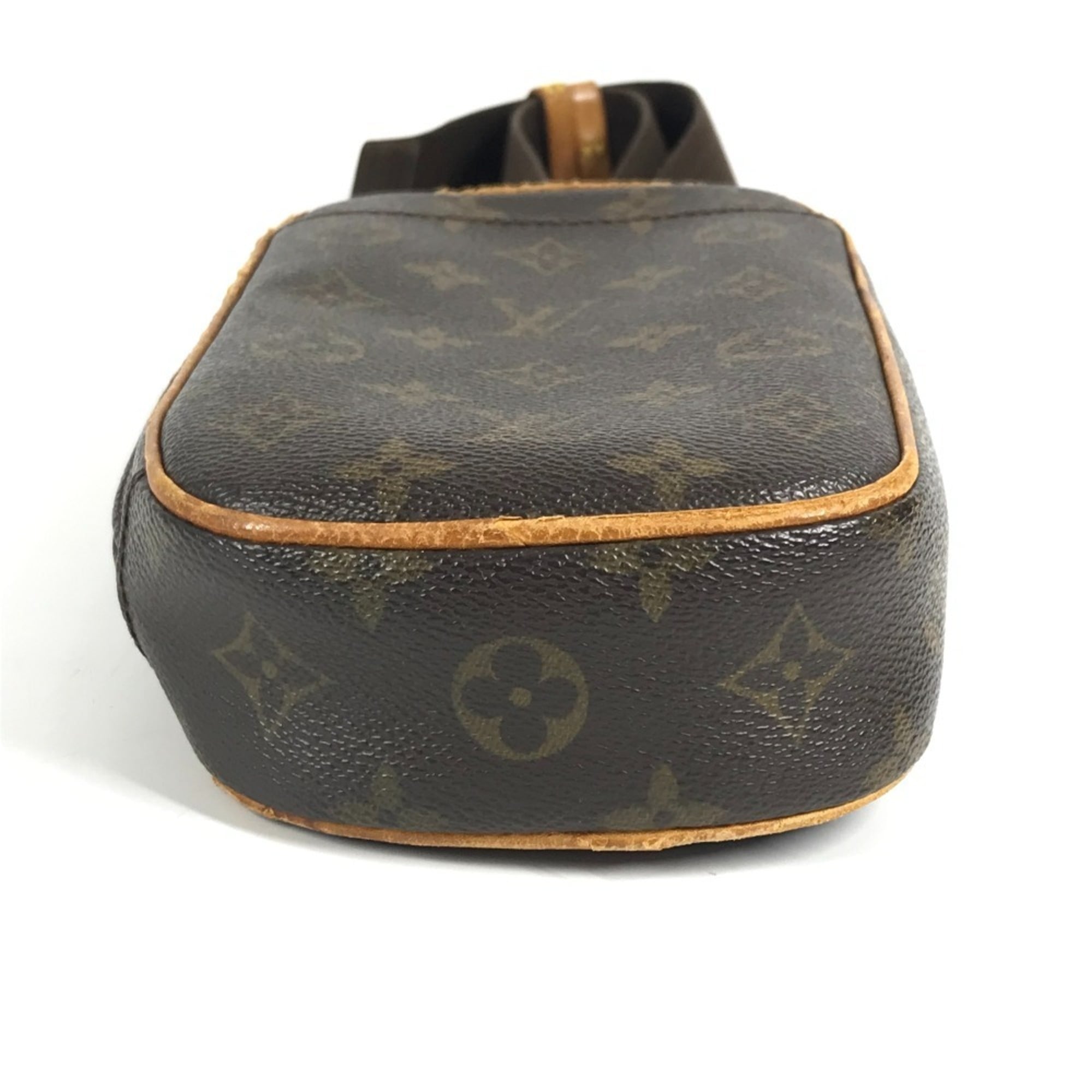Louis Vuitton Brown Monogram Pochette Shoulder Bag Sling Bag