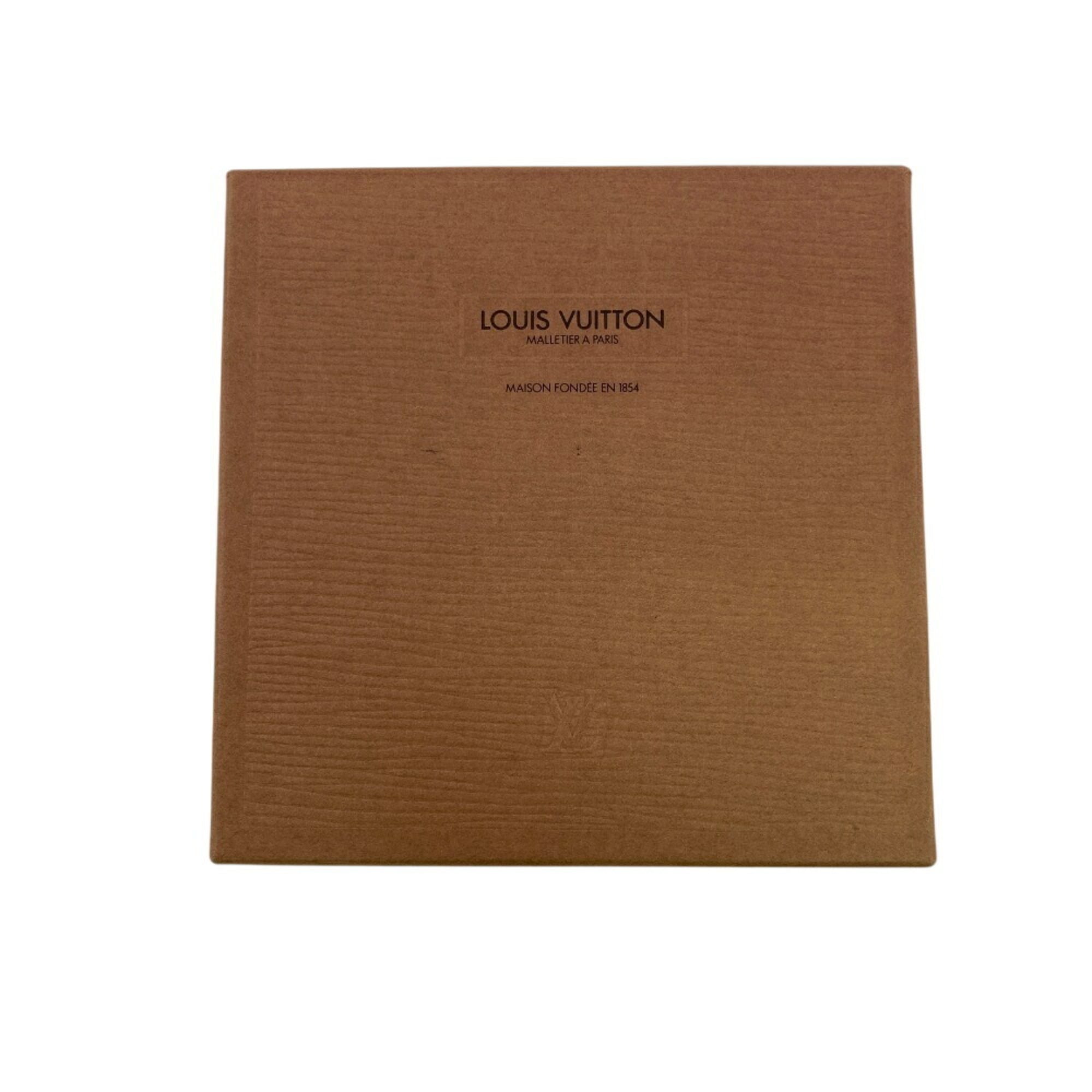 Louis Vuitton Brown Kenyan Brown Leather Wallet (Tri-Fold)