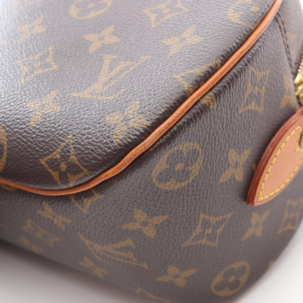Louis Vuitton Brown Monogram Coated Canvas Shoulder Bag