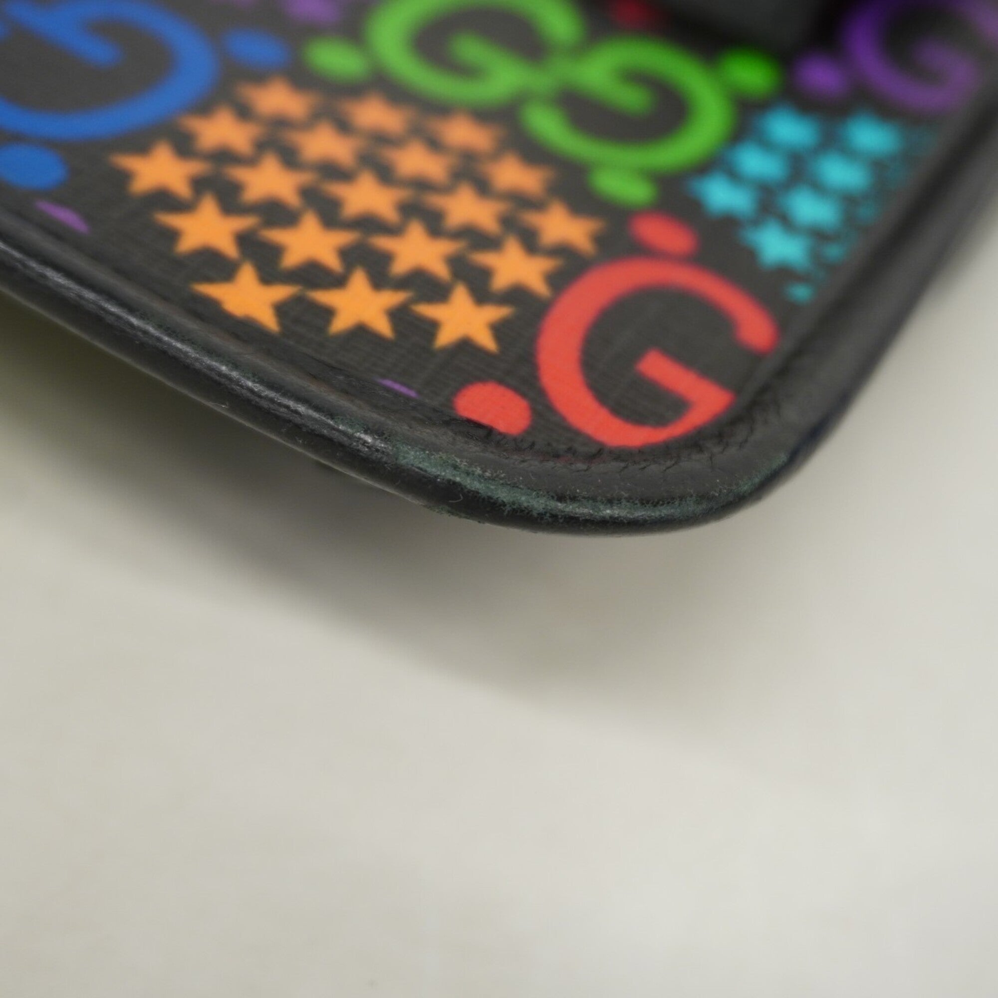 Gucci Black Multi-Color Pvc Fanny Pack (Pre-Owned)