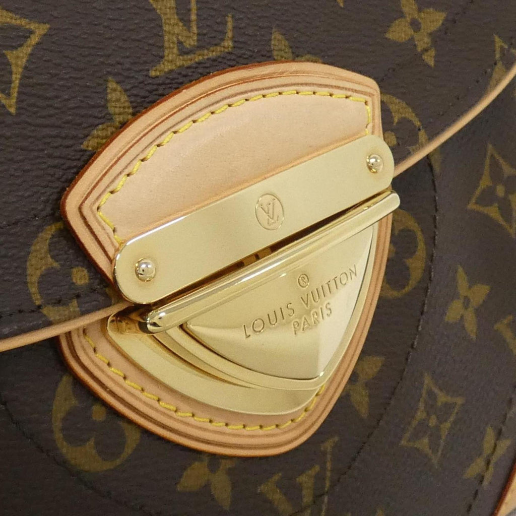 Louis Vuitton Marron Coated Canvas Shoulder Bag