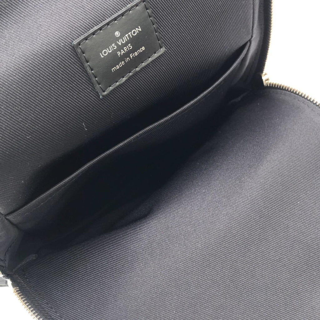 Louis Vuitton Graphite Coated Canvas Shoulder Bag