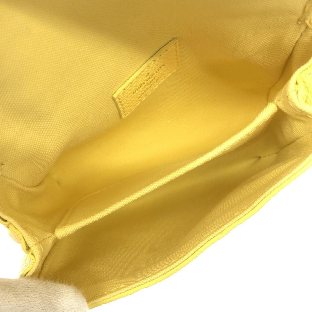 Louis Vuitton Yellow Leather Shoulder Bag