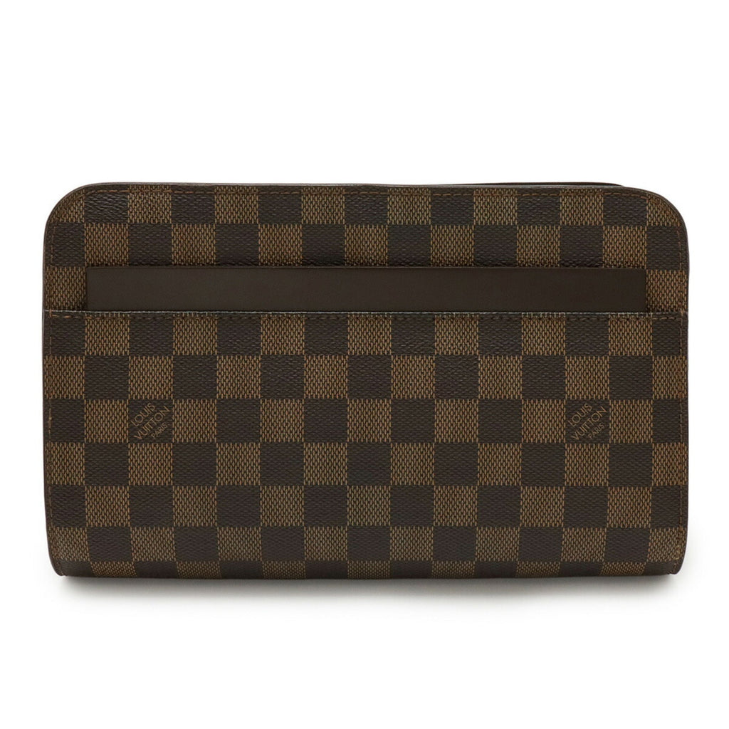 Louis Vuitton Brown Damier Canvas Damier Canvas Clutch Bag Pouch