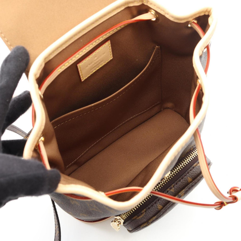 Louis Vuitton Brown Monogram Coated Canvas Backpack