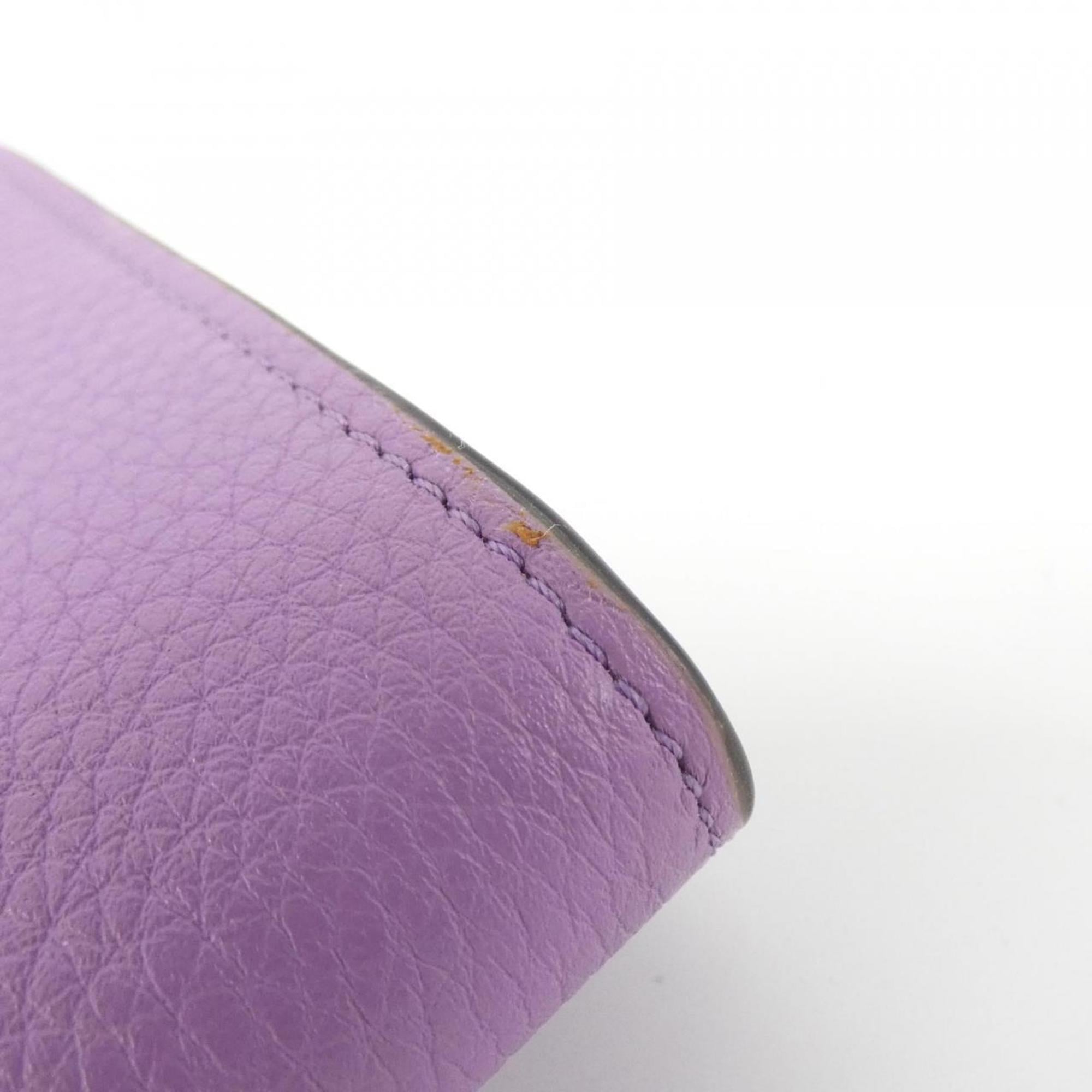 Fendi Leather Long Wallet (Bi-Fold)