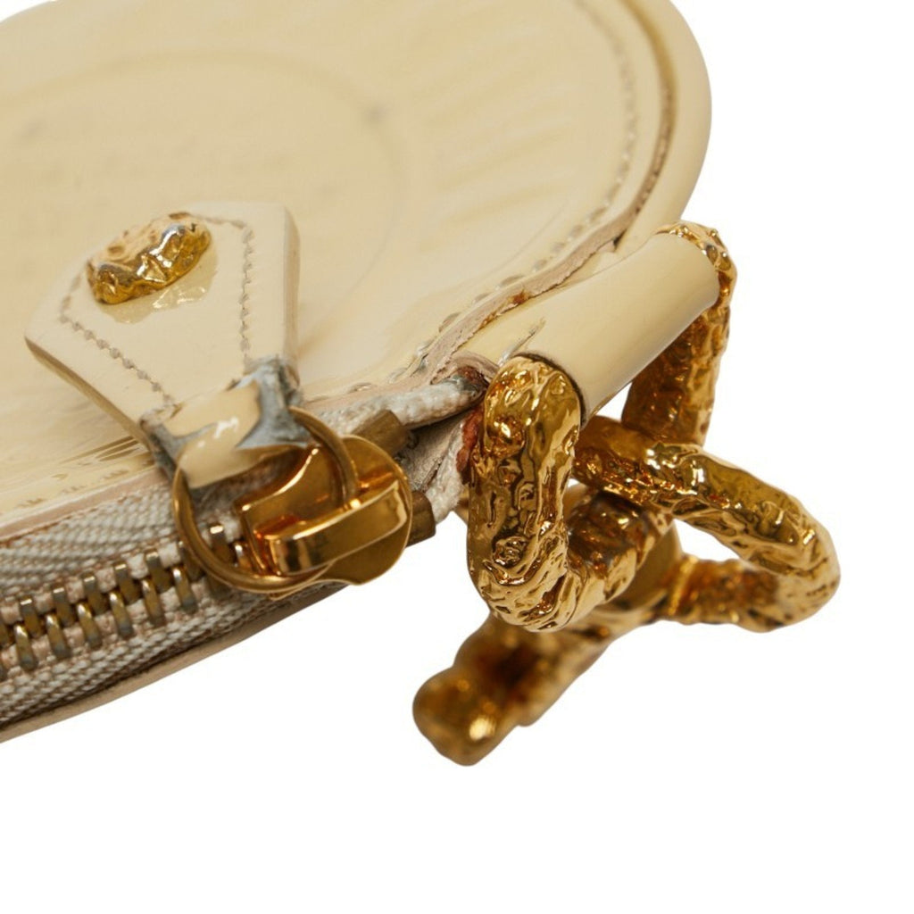Louis Vuitton Vernis Yellow Leather Coin Purse/Coin Case