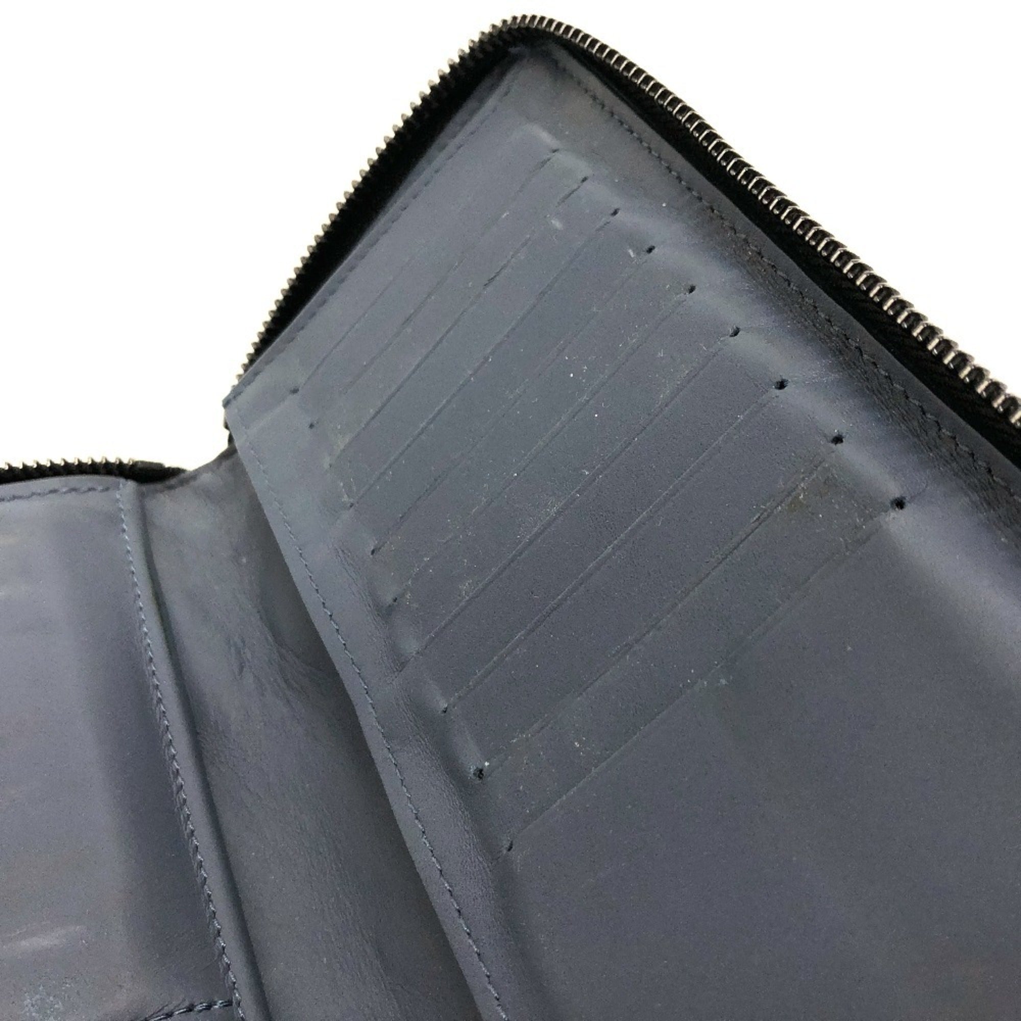 Louis Vuitton Monogram Shadow Galle Navy Monogram Shadow Long Wallet