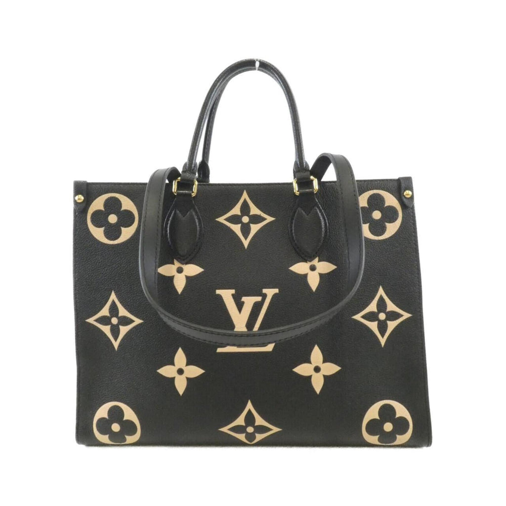 Louis Vuitton Monogram Empreinte Beige Bicolor Black Monogram Empreinte Handbag