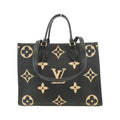 Louis Vuitton Monogram Empreinte Beige Bicolor Black Monogram Empreinte Handbag