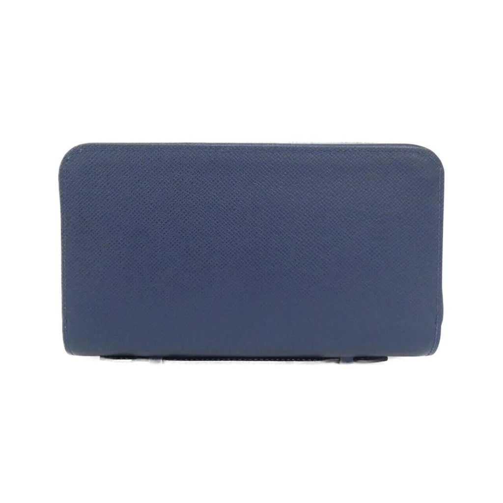 Louis Vuitton Blue Leather Long Wallet