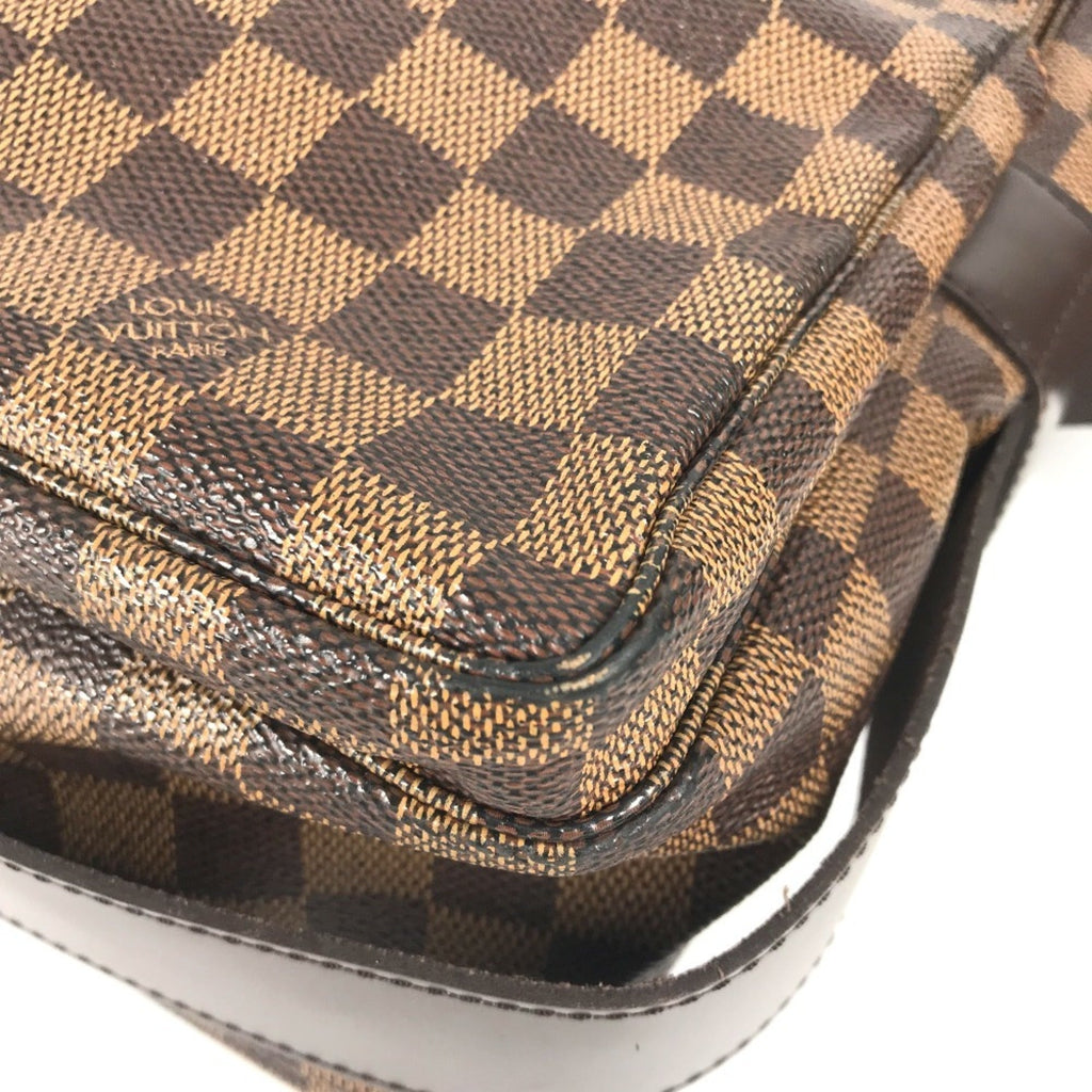 Louis Vuitton Damier Brown Ebene Damier Canvas Shoulder Bag