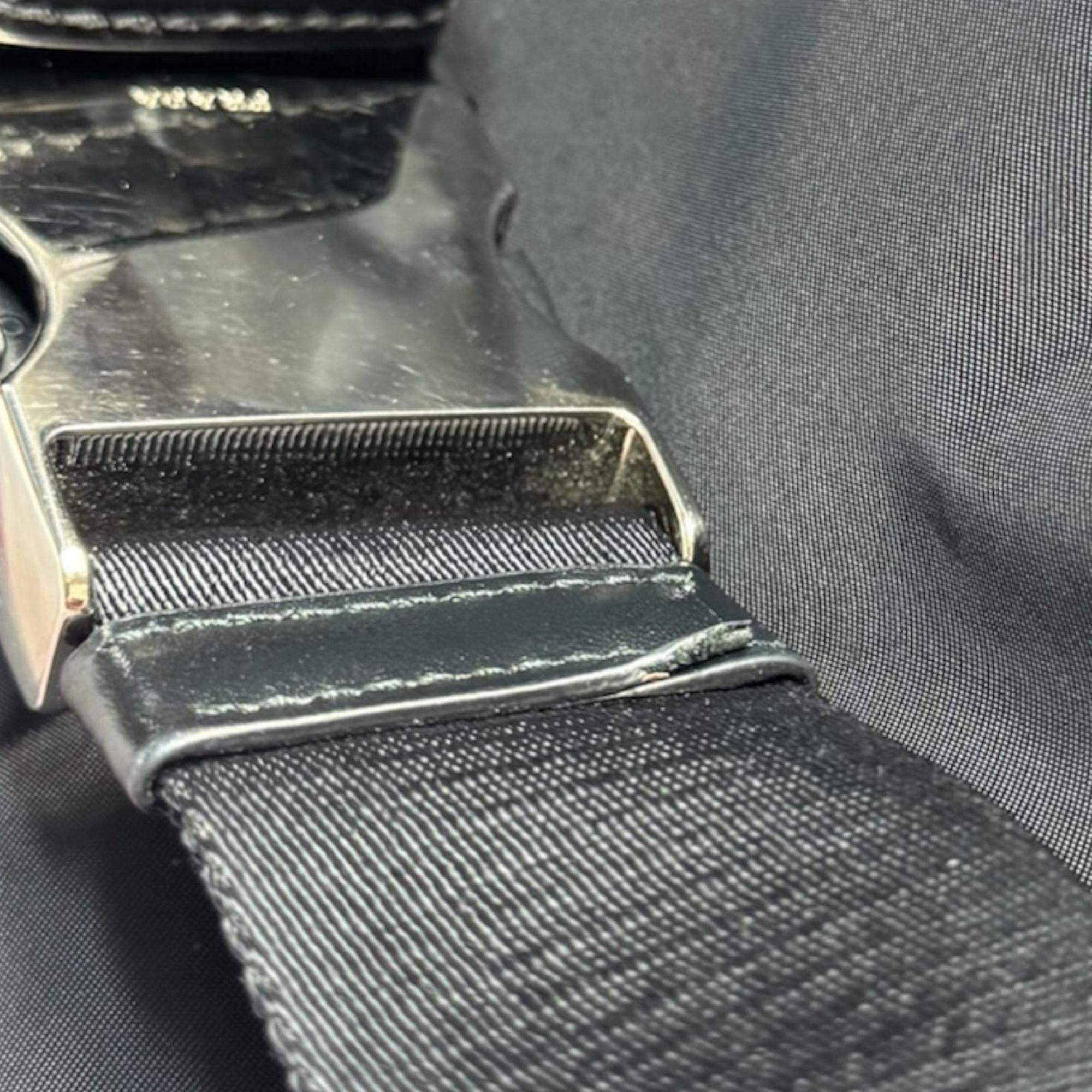 Prada Black Nylon Shoulder Bag Sling Bag