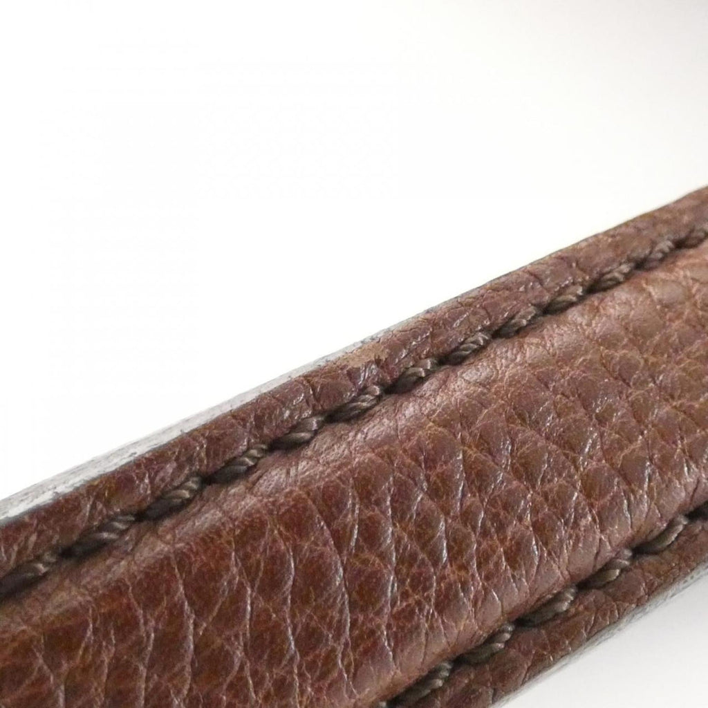 Louis Vuitton Mahina Cognac Leather Shoulder Bag