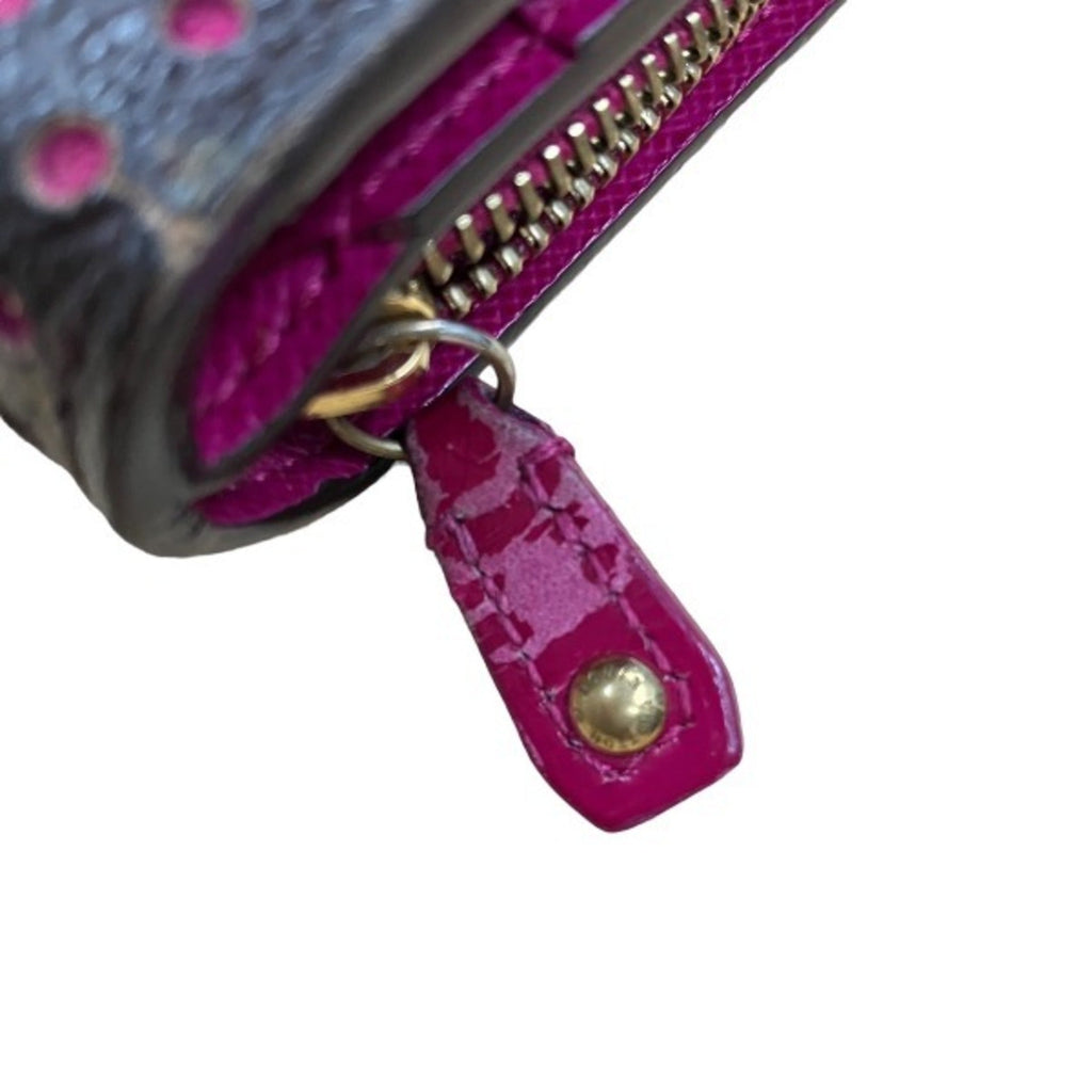 Louis Vuitton Fuchsia Monogram Perforated Wallet