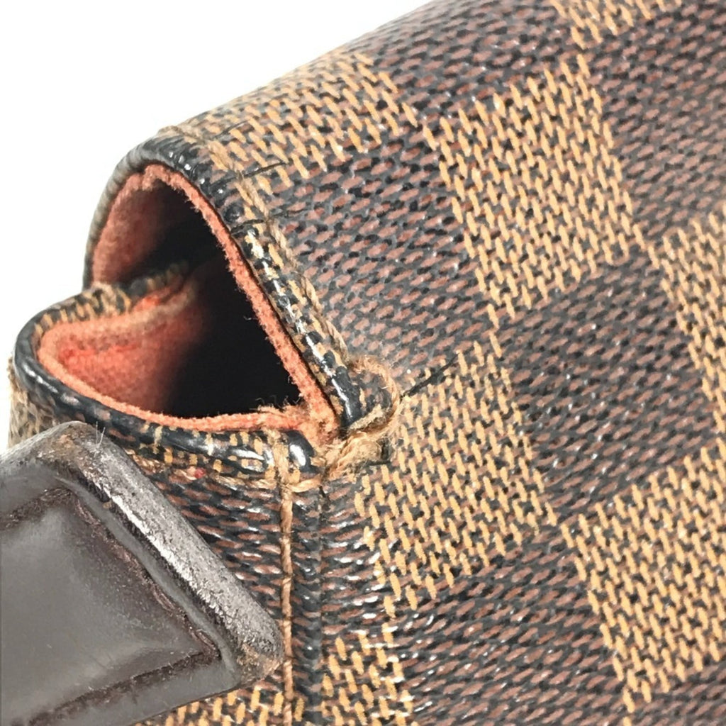 Louis Vuitton Brown Ebene Damier Canvas Handbag Shoulder Bag Tote Bag