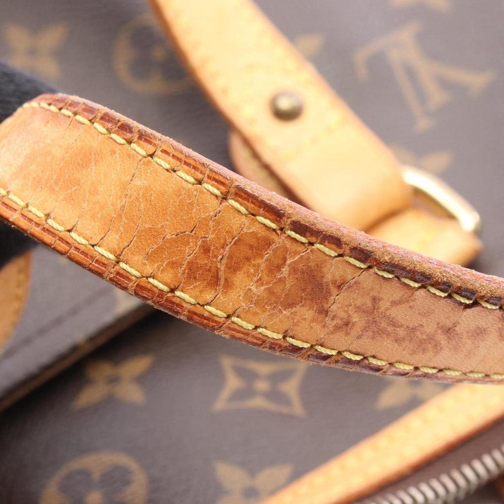 Louis Vuitton Brown Monogram Coated Canvas Handbag