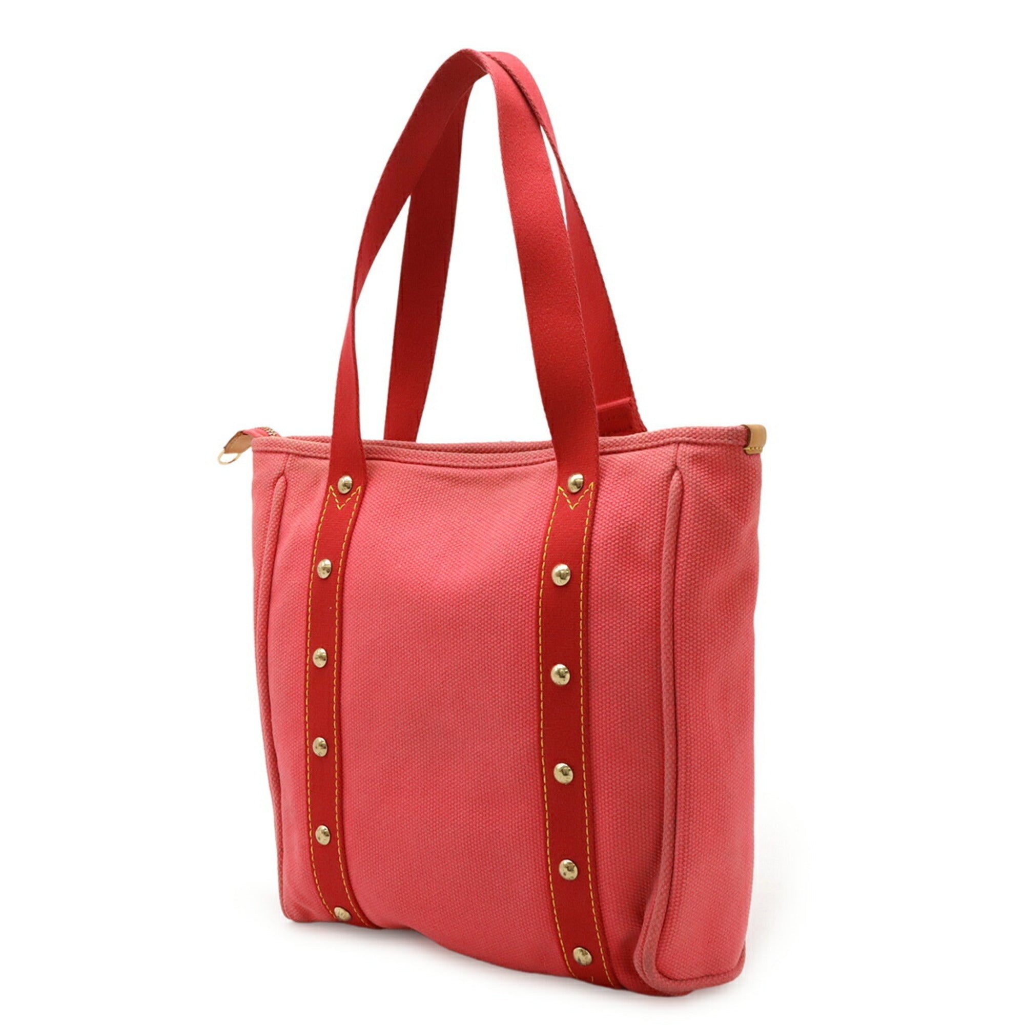 Louis Vuitton Rose Canvas Shoulder Bag Tote Bag