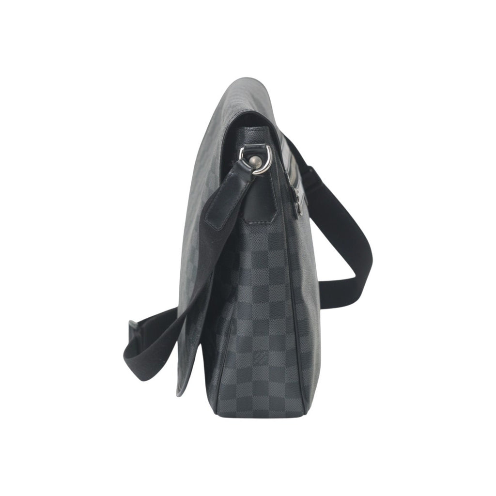 Louis Vuitton Black Damier Graphite Damier Graphite Shoulder Bag