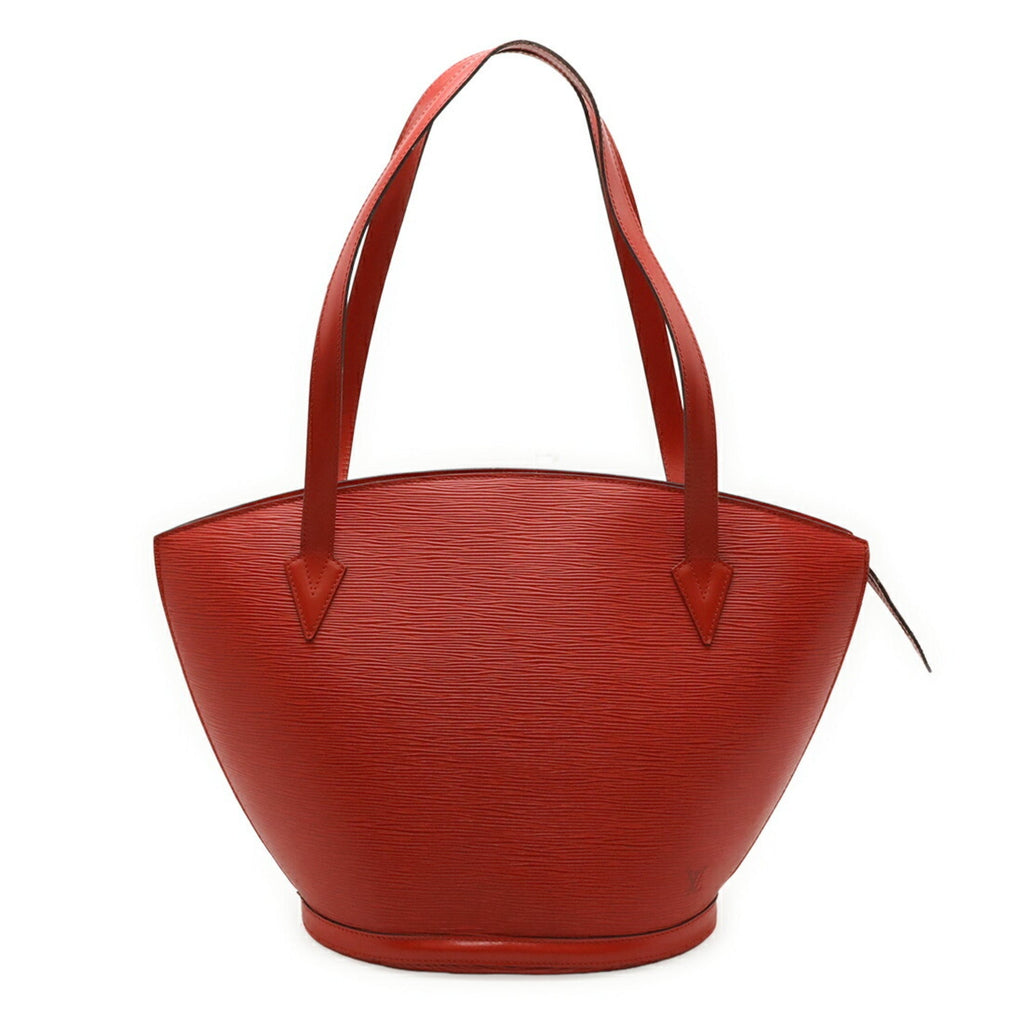 Louis Vuitton Castilian Red Epi Leather Shoulder Bag Tote Bag