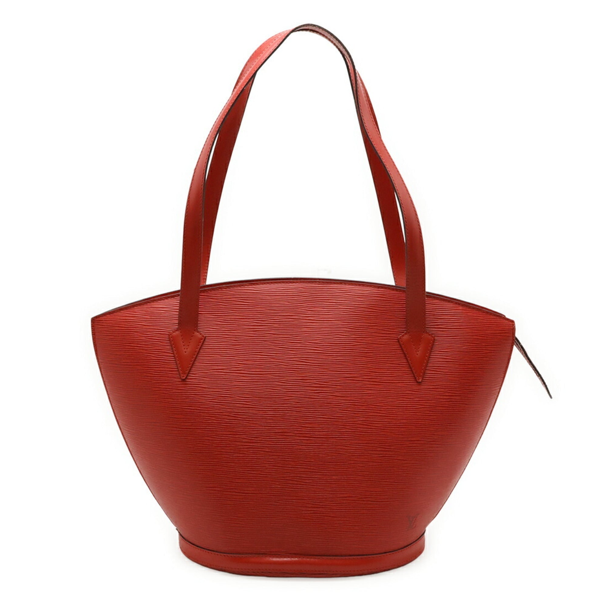 Louis Vuitton Castilian Red Epi Leather Shoulder Bag Tote Bag