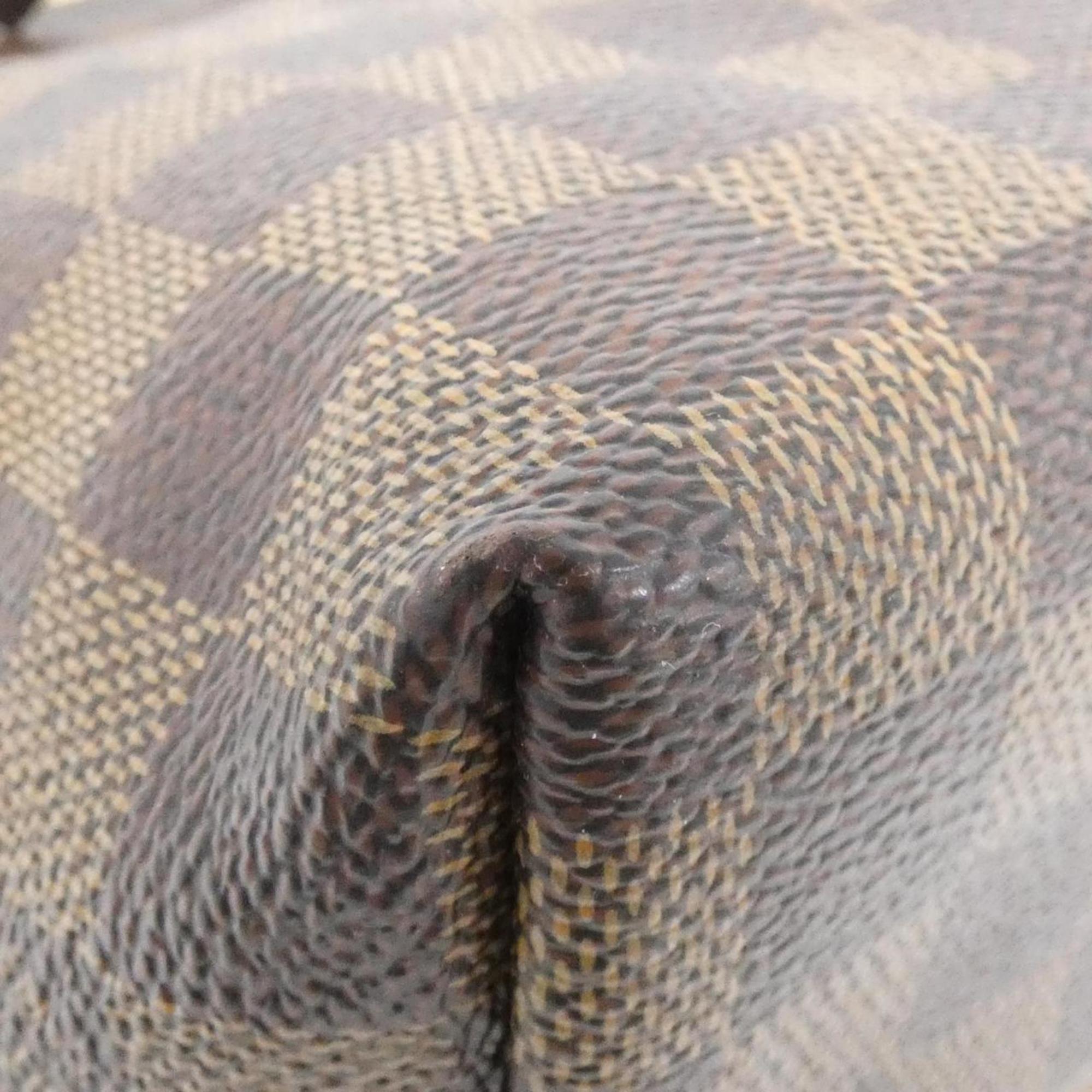 Louis Vuitton Brown Coated Canvas Handbag