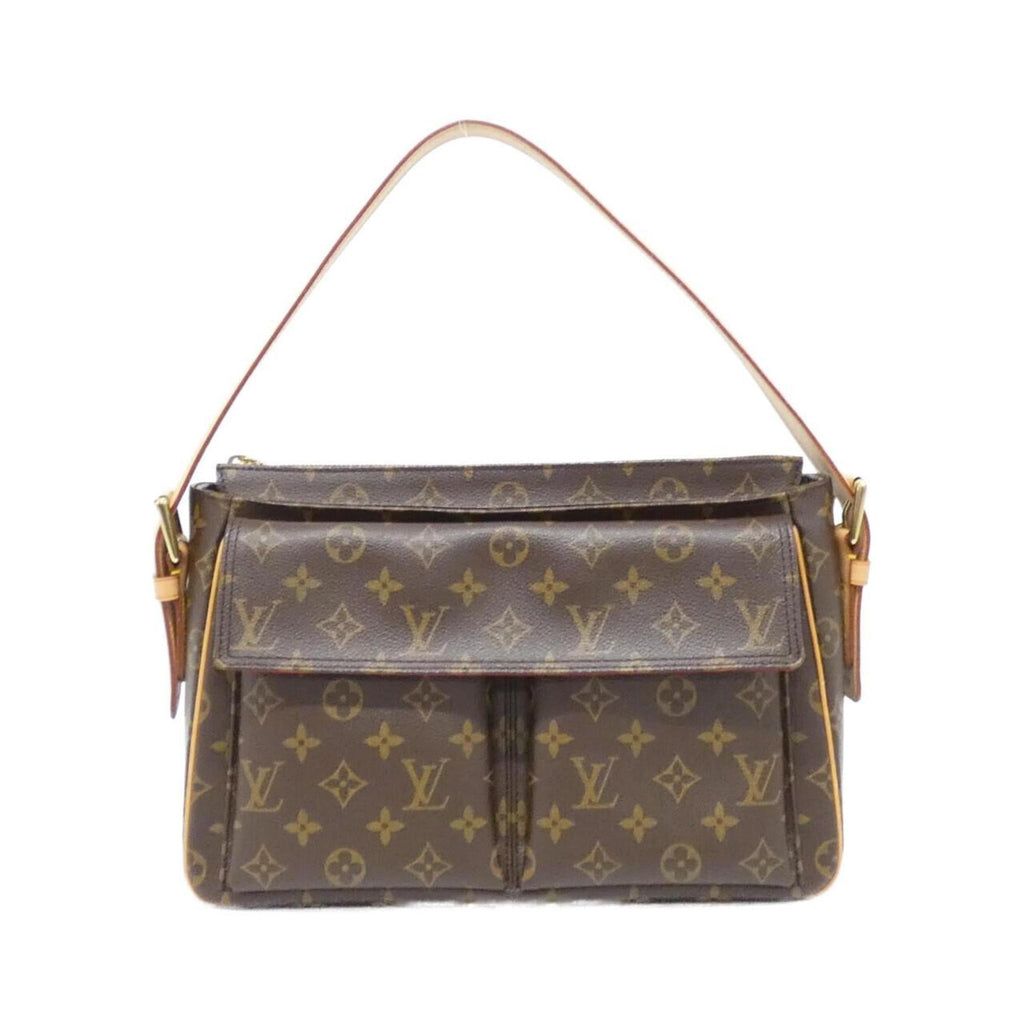 Louis Vuitton Marron Coated Canvas Shoulder Bag