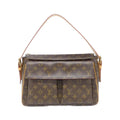 Louis Vuitton Marron Coated Canvas Shoulder Bag