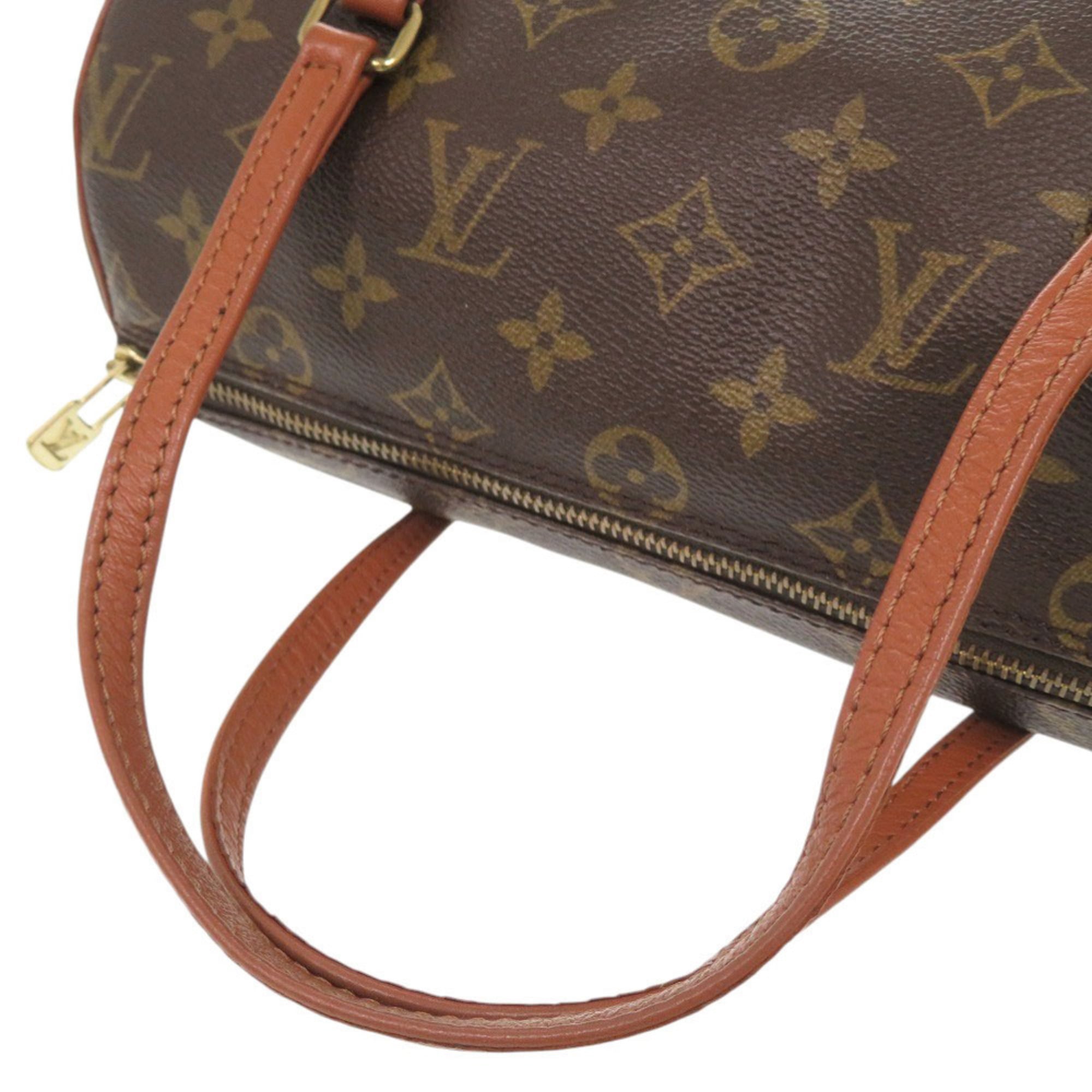 Louis Vuitton Brown Monogram Canvas Handbag