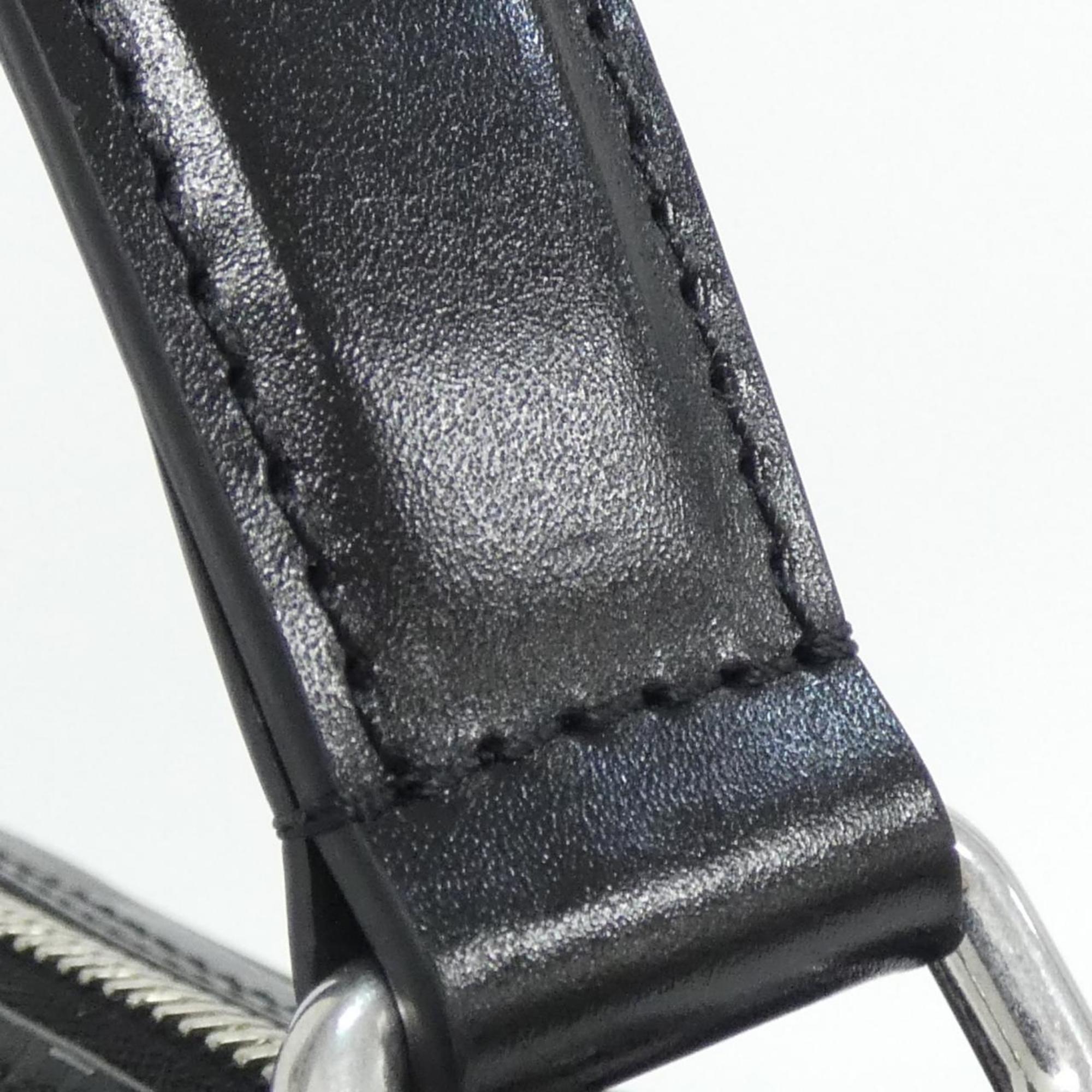 Louis Vuitton Black Leather Shoulder Bag