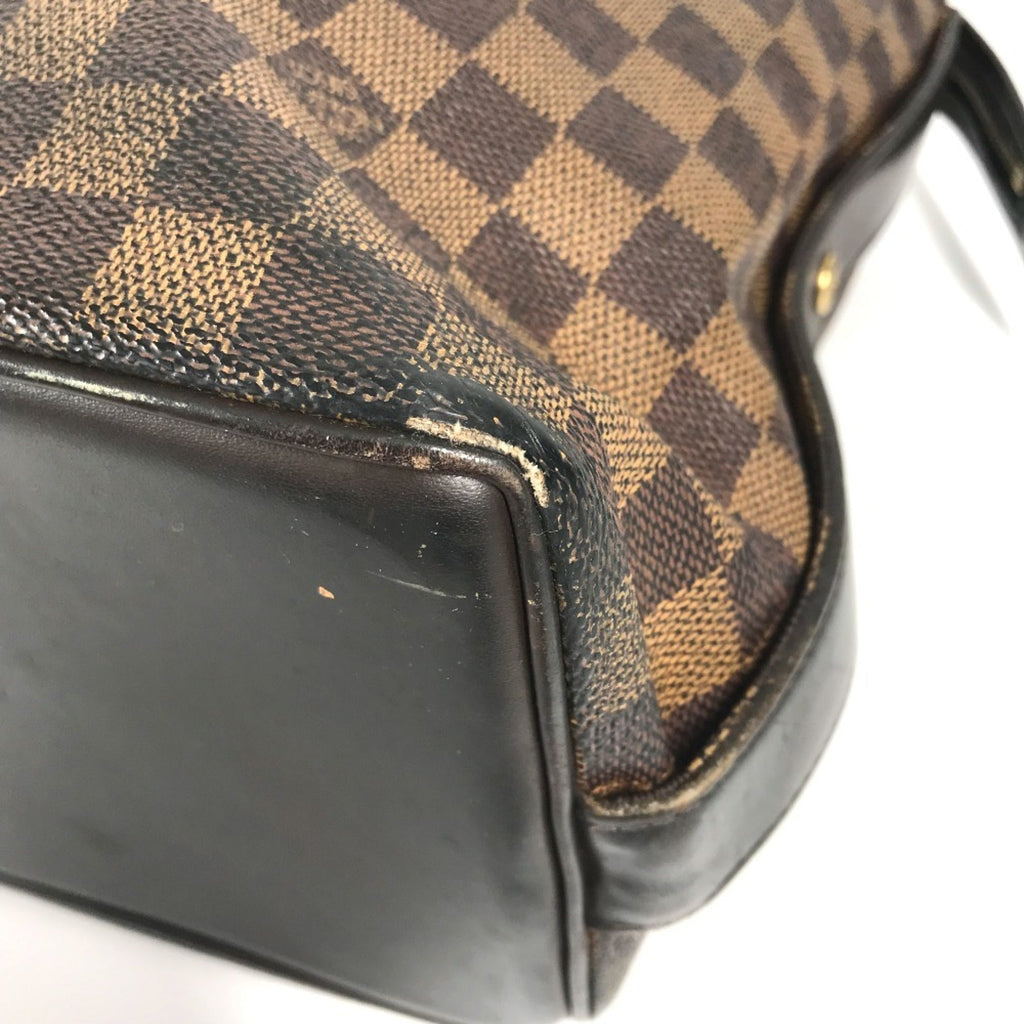 Louis Vuitton Brown Damier Canvas Shoulder Bag Tote Bag