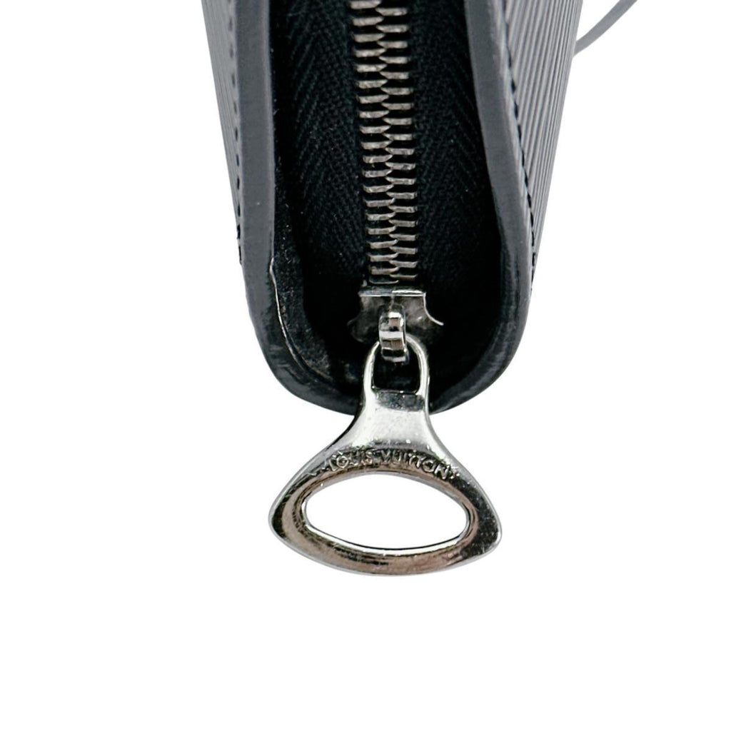 Louis Vuitton Black Epi Leather Long Wallet