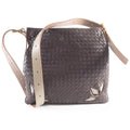 Bottega Veneta Dark Brown Leather Shoulder Bag