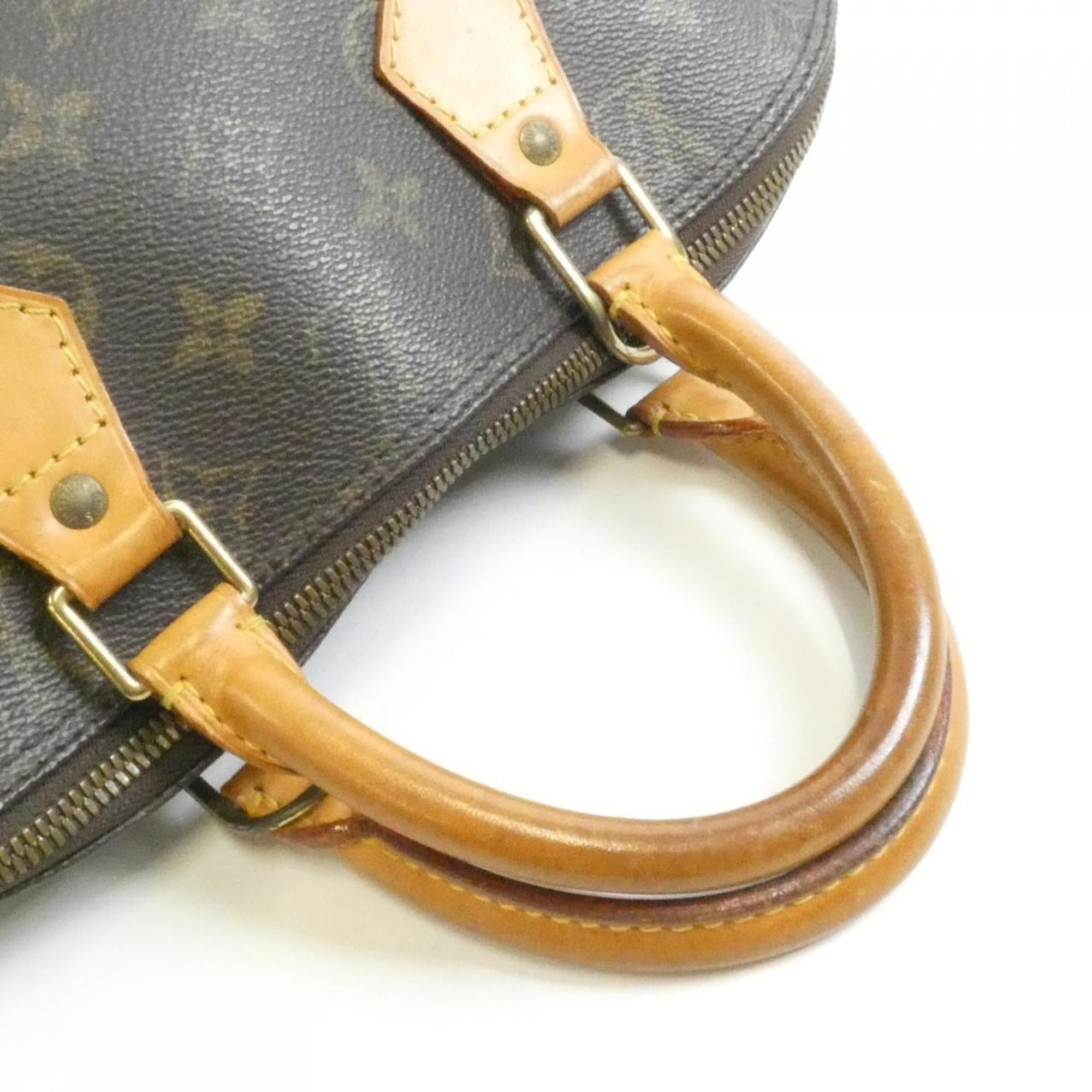 Louis Vuitton Brown Coated Canvas Handbag