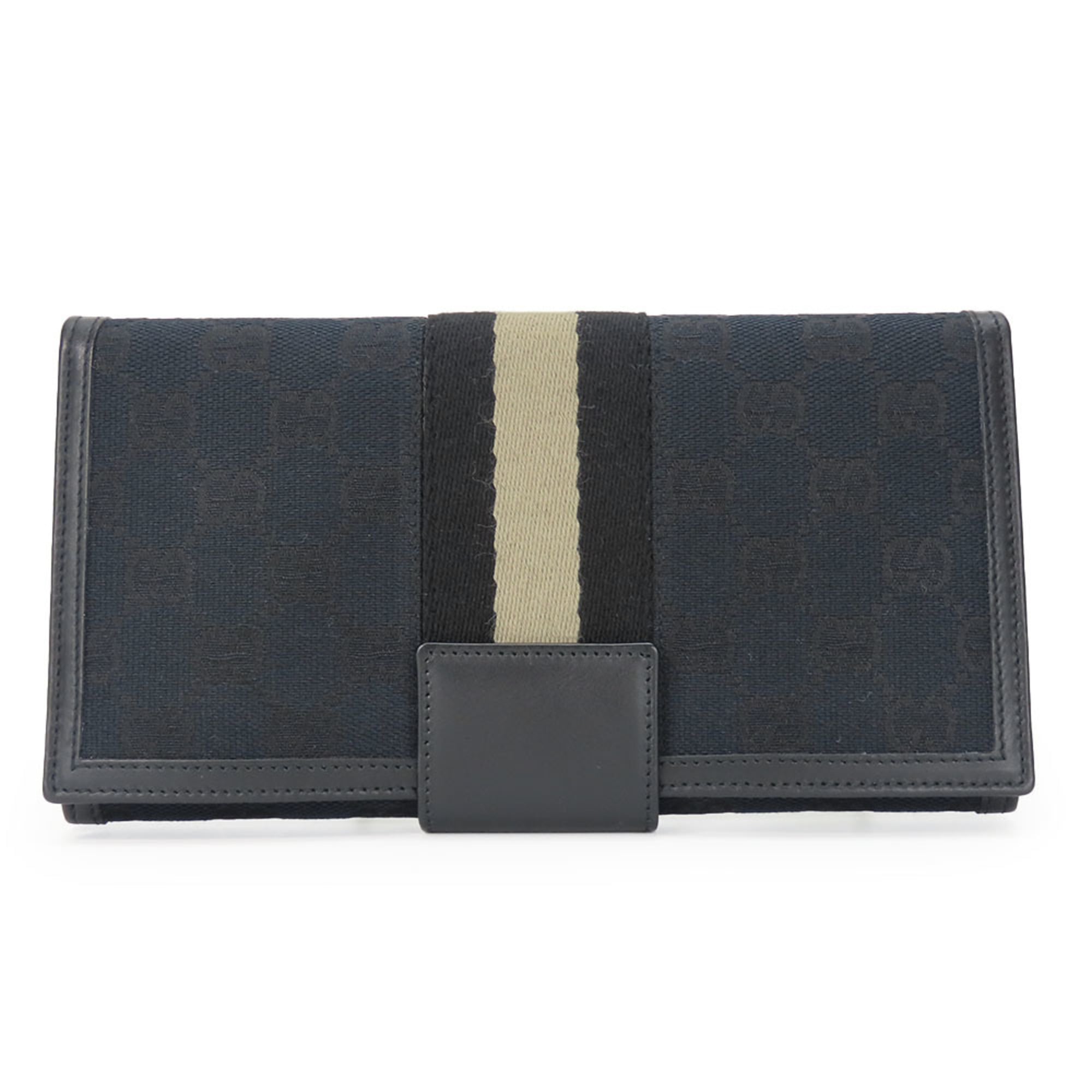 Gucci Black Gg Canvas Coin Purse/Coin Case (Pre-Owned)