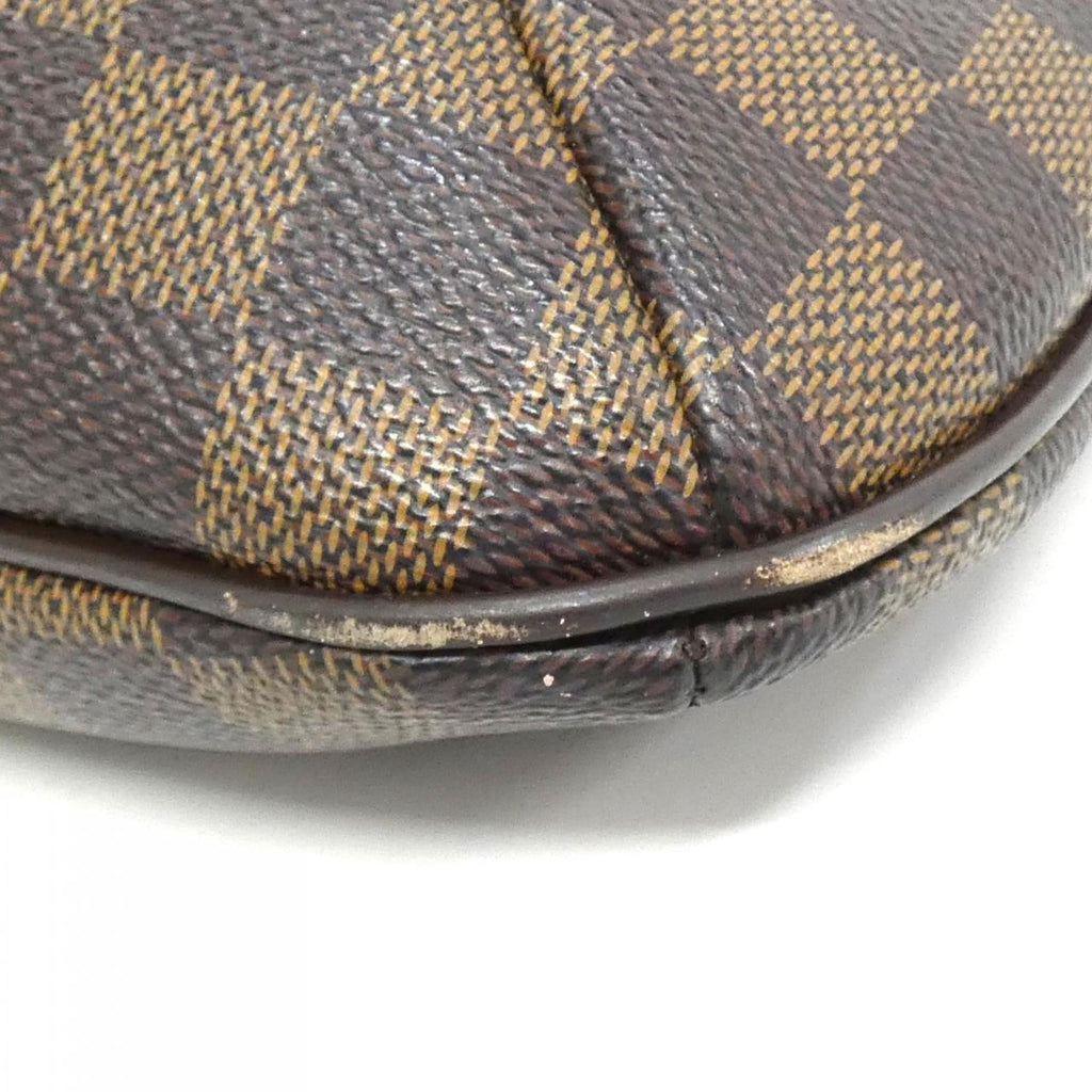 Louis Vuitton Brown Coated Canvas Shoulder Bag