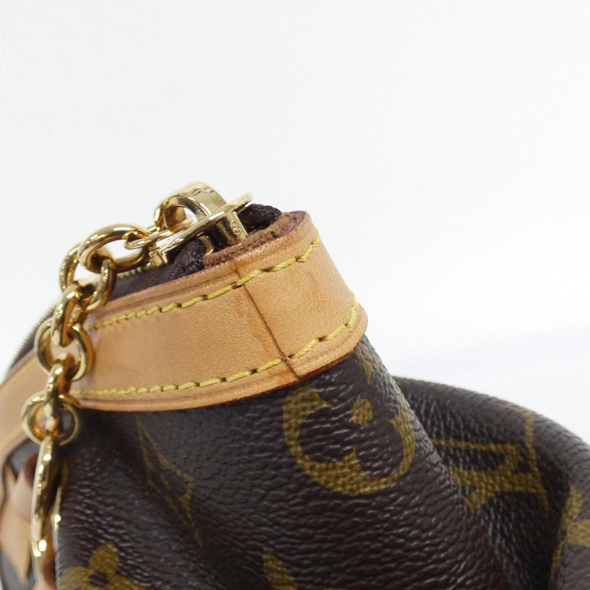 Louis Vuitton Marron Coated Canvas Handbag