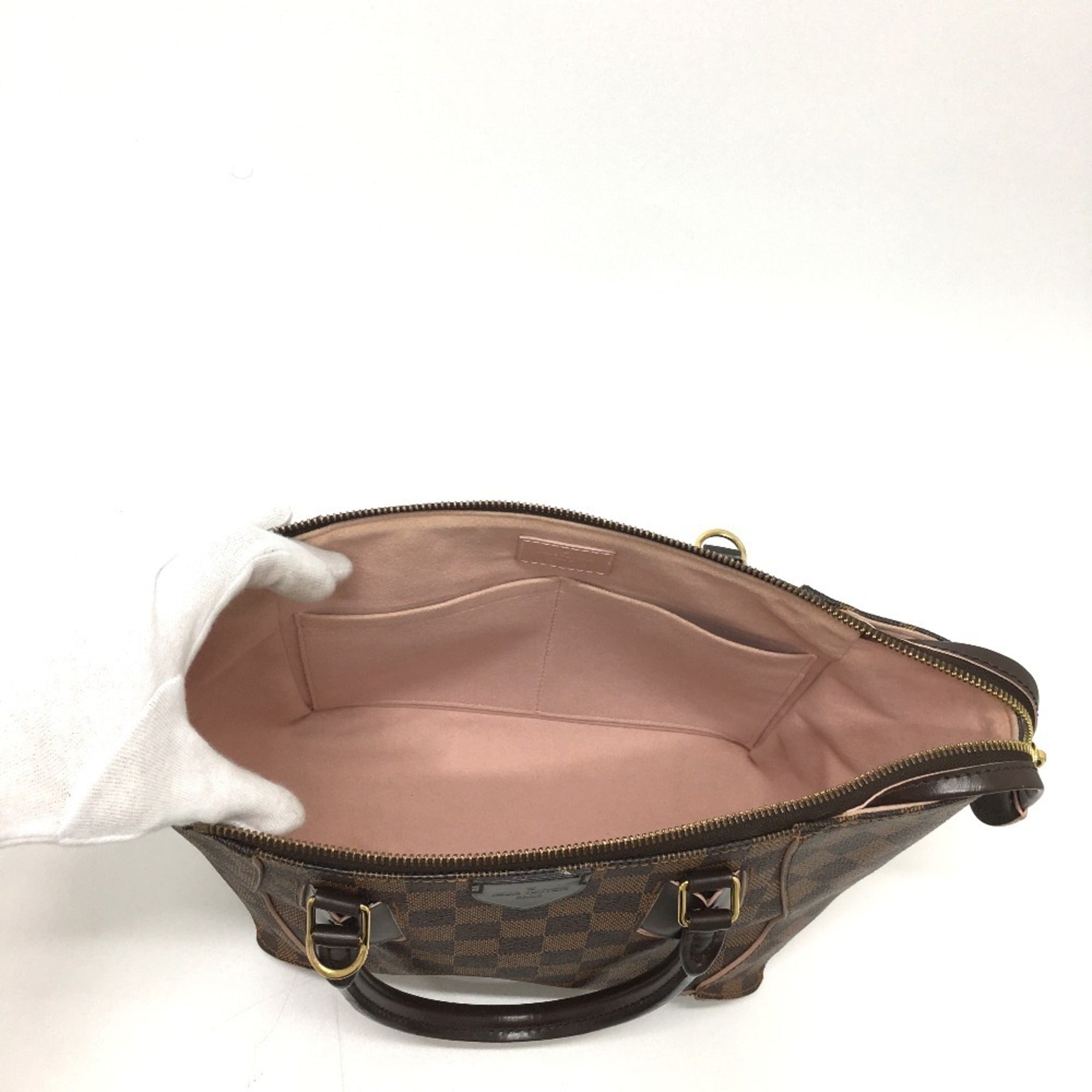 Louis Vuitton Damier Brown Rose Ballerine Damier Canvas Tote Bag