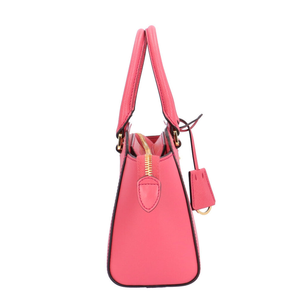 Prada Pink Leather Shoulder Bag
